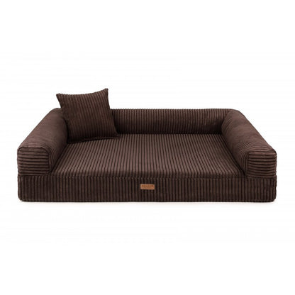 Orthopedic Dog Bed "PARMA" Brown