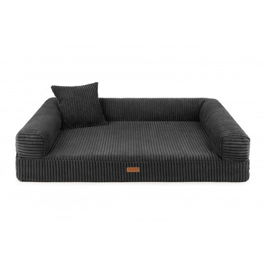 Orthopedic Dog Bed "PARMA" Dark Grey