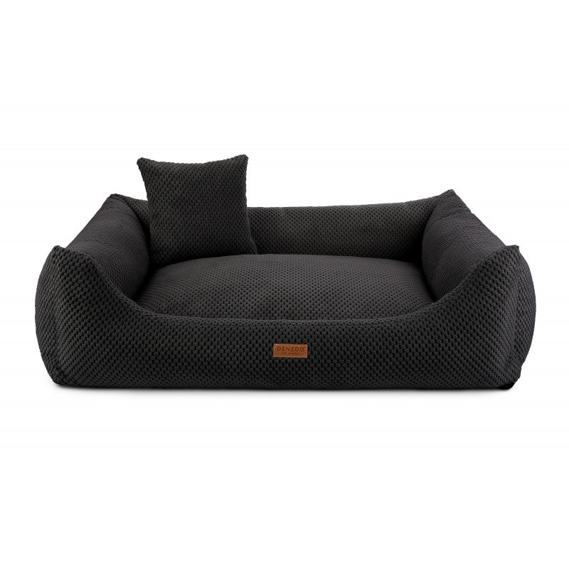 Orthopedic Dog Bed "PRATO" Black - Dog beds - Sissys Pet Place - Black - Prato XXL (120 X 90 cm)