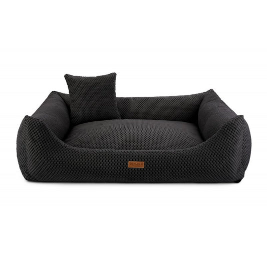 Orthopedic Dog Bed "PRATO" Black - Dog beds - Sissys Pet Place - Black - Prato XXL (120 X 90 cm)