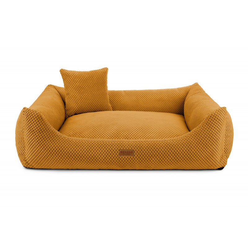 Orthopedic Dog Bed "PRATO" Mustard - Dog beds - Sissys Pet Place - Mustard - Prato XXL (120 X 90 cm)