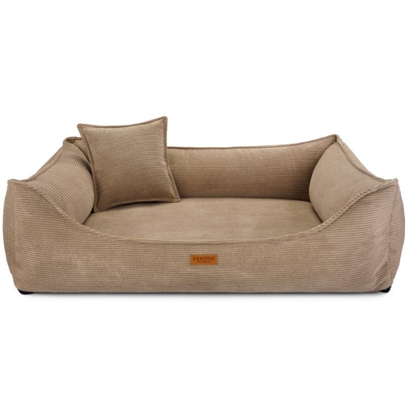 Orthopedic Dog Bed "TORINO" Dark Beige - Dog beds - Sissys Pet Place - Dark Beige - XXL (120 X 90 cm)