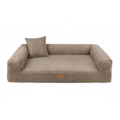 Orthopedic Dog Bed "PARMA" Cappuccino