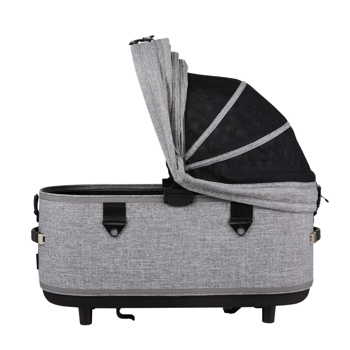 AirBuggy DOME 3 Premier Set Large Earth Grey Luxurious Dog Stroller - Buggy - SpirePets