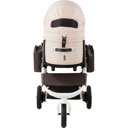 AirBuggy DOME 3 Premier Set Regular Salmon Luxurious Dog Stroller - Buggy - SpirePets