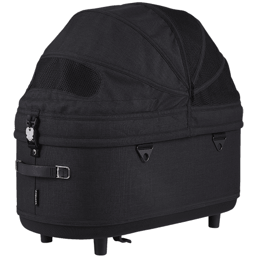 AirBuggy DOME 3 Premier Set Regular Black Luxurious Dog Stroller - Buggy - SpirePets