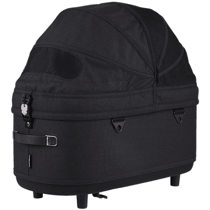 AirBuggy DOME 3 Premier Set Regular Earth Black Luxurious Dog Stroller - Buggy - SpirePets