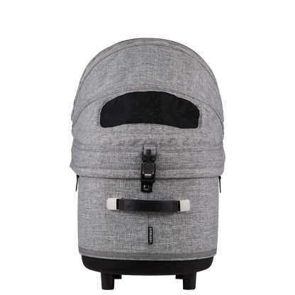 AirBuggy DOME 3 Premier Set Large Earth Grey Luxurious Dog Stroller - Buggy - SpirePets