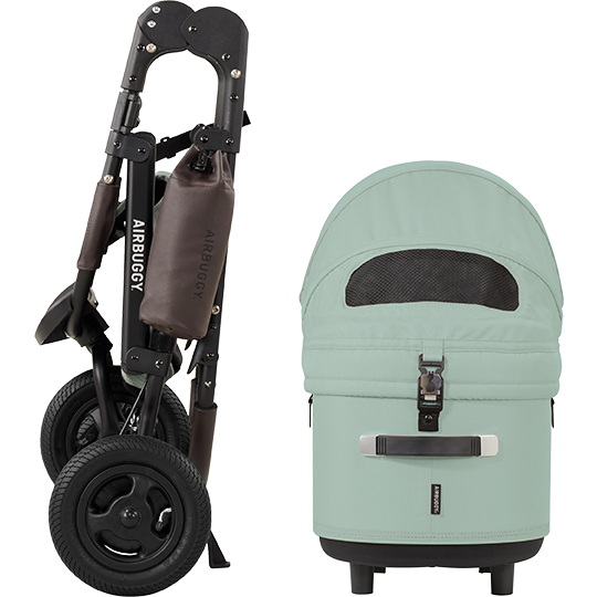 AirBuggy Dome 3 Set Regular – Grasgroen - Buggy - SpirePets