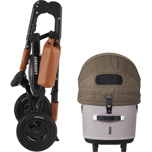 AirBuggy DOME 3 Brake Set - Regular - Cacao - Hondenbuggy - Buggy - SpirePets