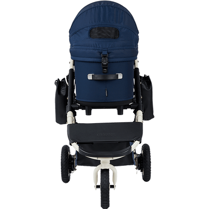 AirBuggy Dome 3 Premier Set Regular – Buggy voor hond Navy Blue - Buggy - SpirePets