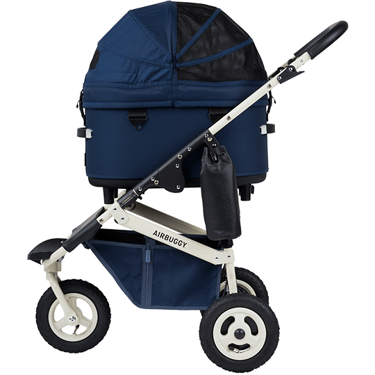 AirBuggy Dome 3 Premier Set Regular – Buggy voor hond Navy Blue - Buggy - SpirePets
