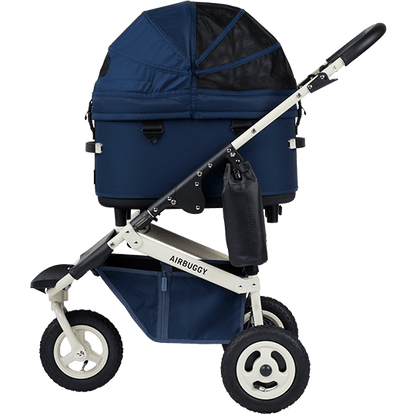AirBuggy Dome 3 Premier Set Regular – Buggy voor hond Navy Blue - Buggy - SpirePets