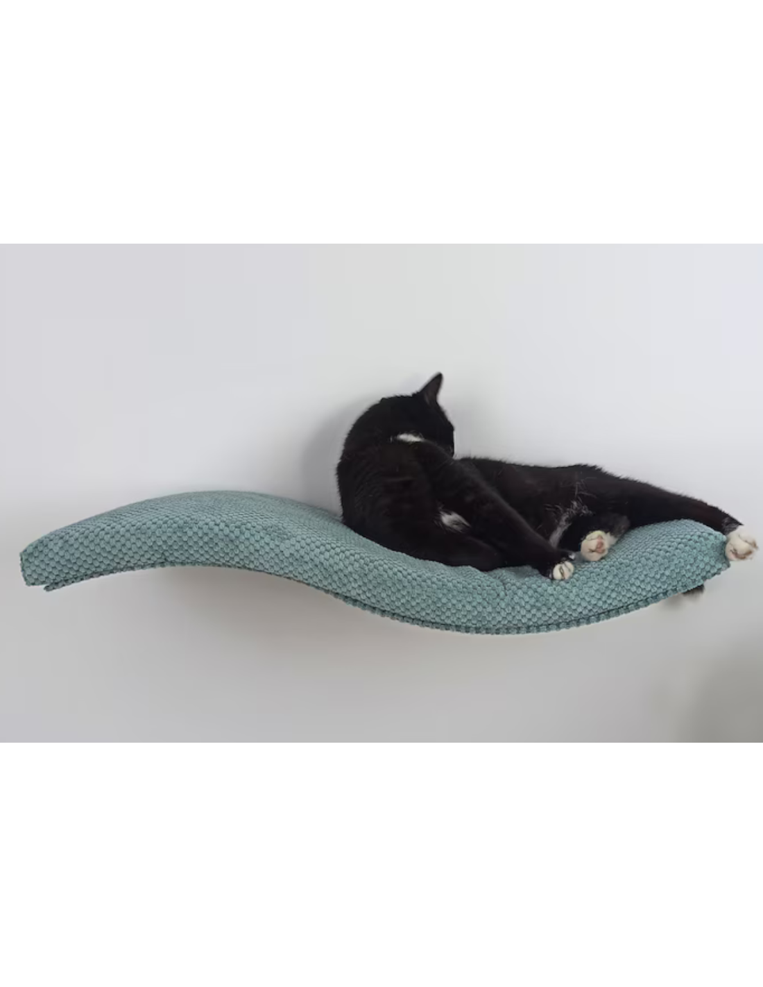 Cat Shelf - Playful Curve Left 95