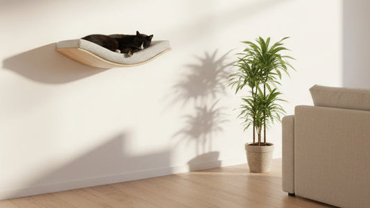 Cat Shelf – The Playful Curve Right 75 cm