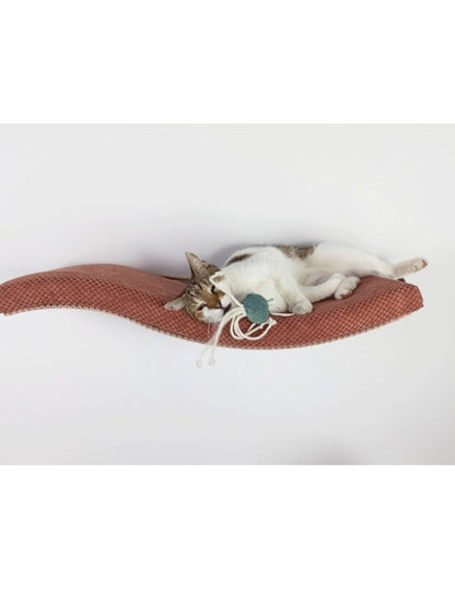 Cat Wall Shelf – The Playful Curve Right 95 cm
