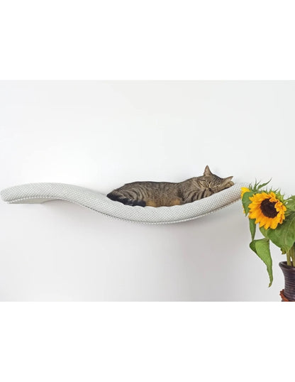 Cat Wall Shelf – The Playful Curve Right 95 cm
