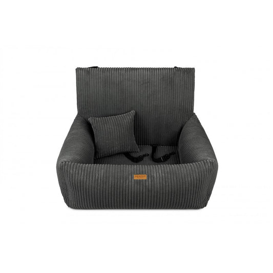 Pet Car Seat "Milano" Dark Grey