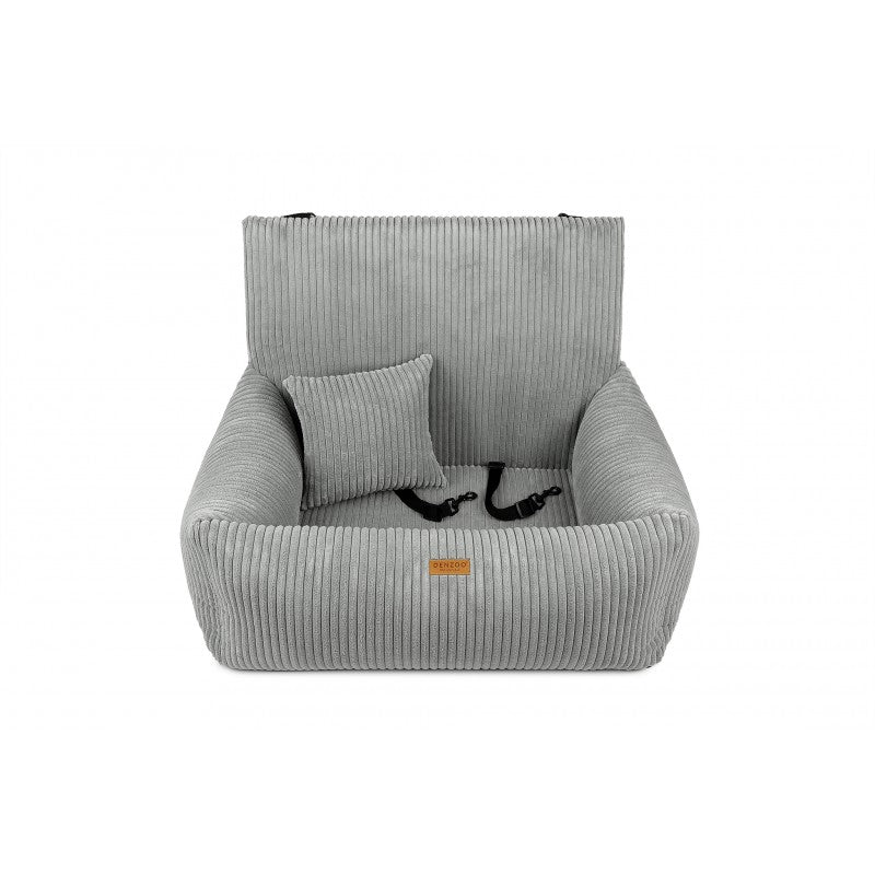 Pet Car Seat "Milano" Grey