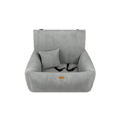 Pet Car Seat "Milano" Grey
