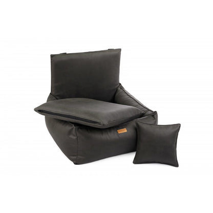 Pet Car Seat "Bergamo" Dark Grey