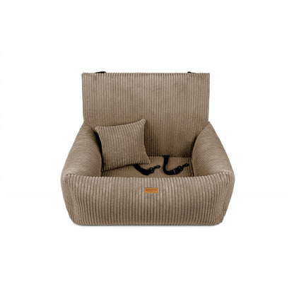 Pet Car Seat "Milano" Cappuccino