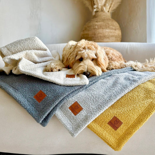 Pet Blanket "Belluno" Dark Grey