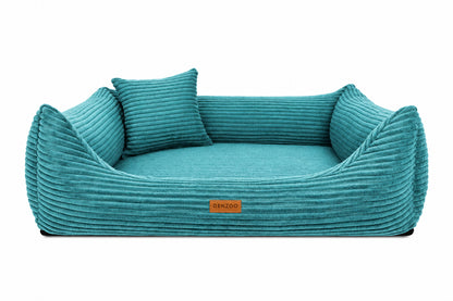Orthopedic Dog Bed "RIMINI" Turquise