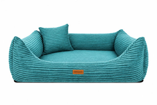 Orthopedic Dog Bed "RIMINI" Turquise