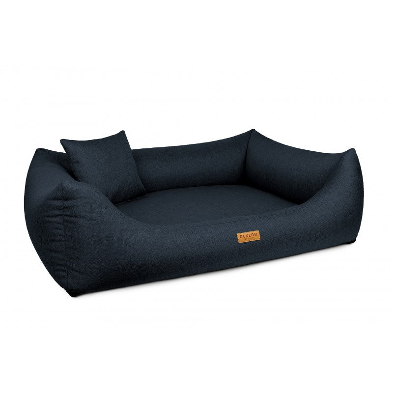 Orthopedic Dog Bed "MODENA" Navy Blue - Dog beds - Sissys Pet Place