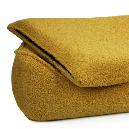Orthopedic Dog Bed "BELLUNO" Mustard