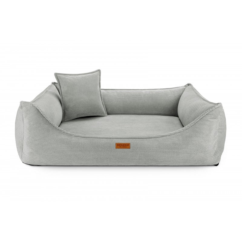 Orthopedic Dog Bed "TORINO" Grey - Dog beds - Sissys Pet Place - Grey - XXL (120 X 90 cm)