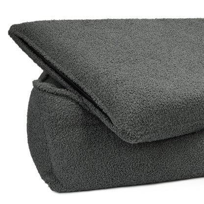 Orthopedic Dog Bed "BELLUNO" Dark Grey
