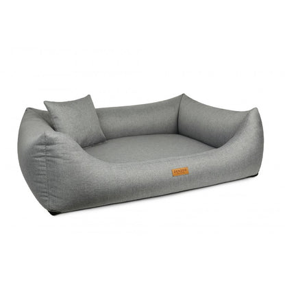 Orthopedic Dog Bed "MODENA" Light Grey - Dog beds - Sissys Pet Place