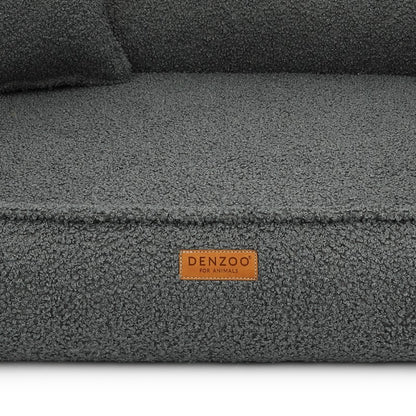 Orthopedic Dog Bed "BELLUNO" Dark Grey