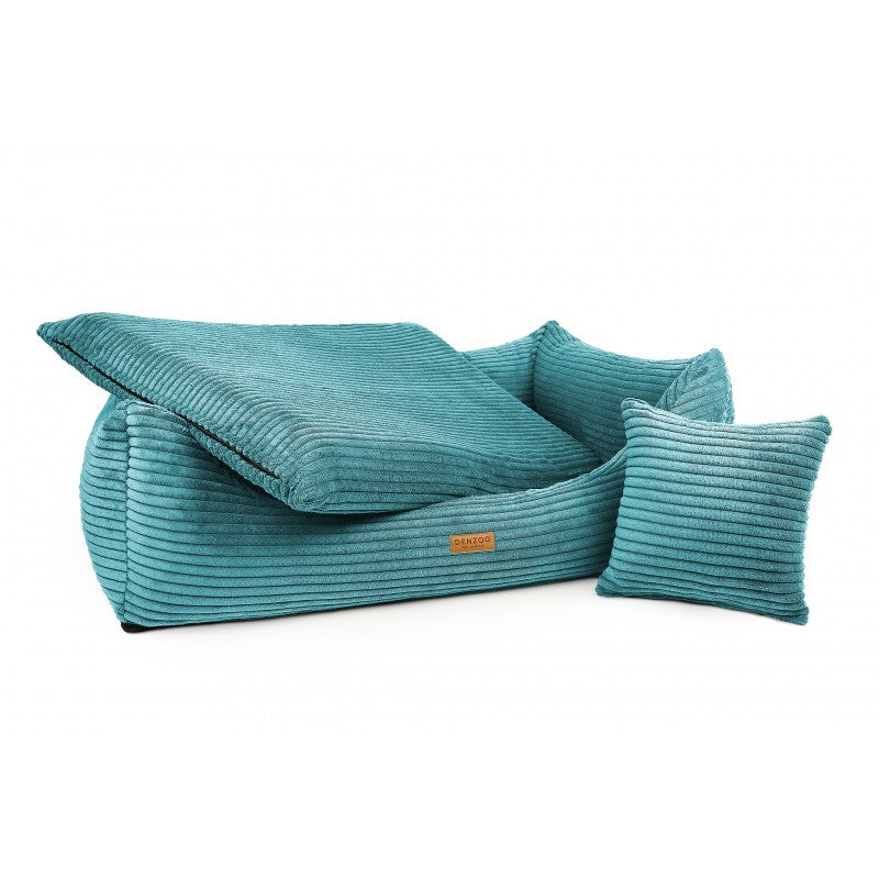 Orthopedic Dog Bed "RIMINI" Turquise