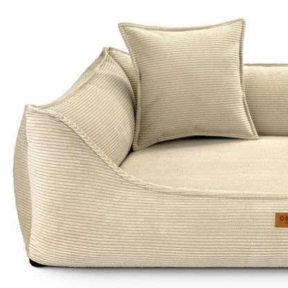 Orthopedic Dog Bed "TORINO" Beige - Dog beds - Sissys Pet Place
