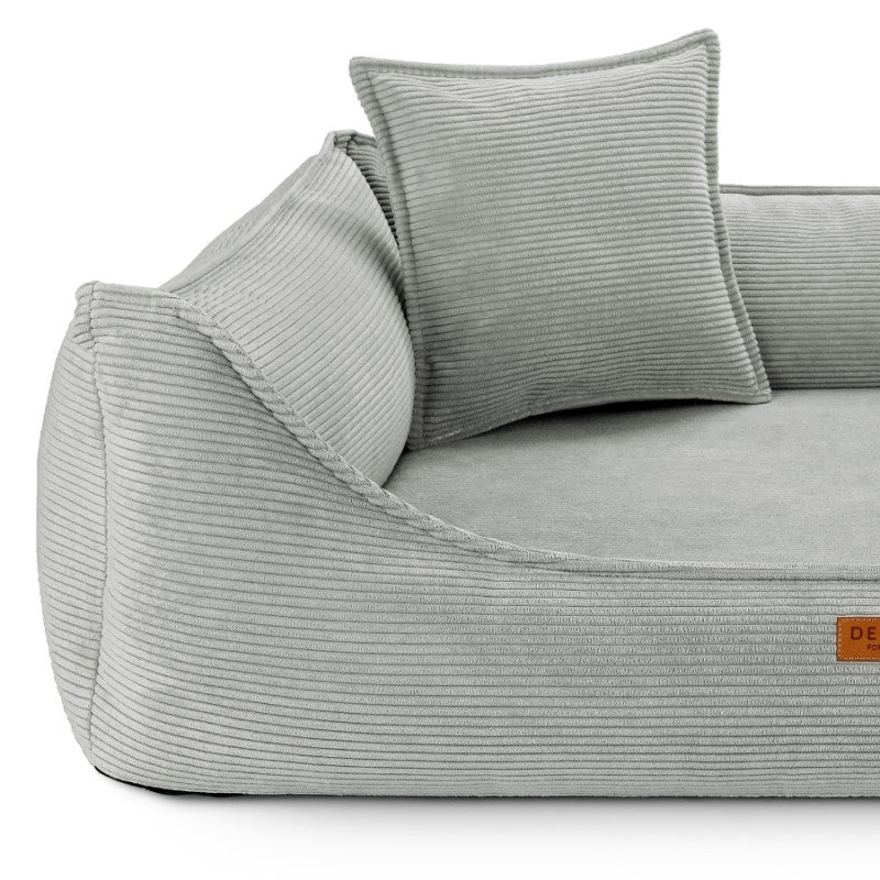 Orthopedic Dog Bed "TORINO" Grey - Dog beds - Sissys Pet Place