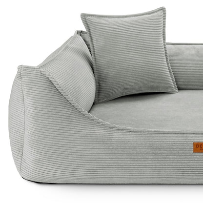 Orthopedic Dog Bed "TORINO" Grey - Dog beds - Sissys Pet Place