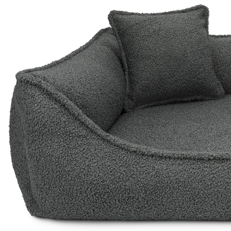 Orthopedic Dog Bed "BELLUNO" Dark Grey
