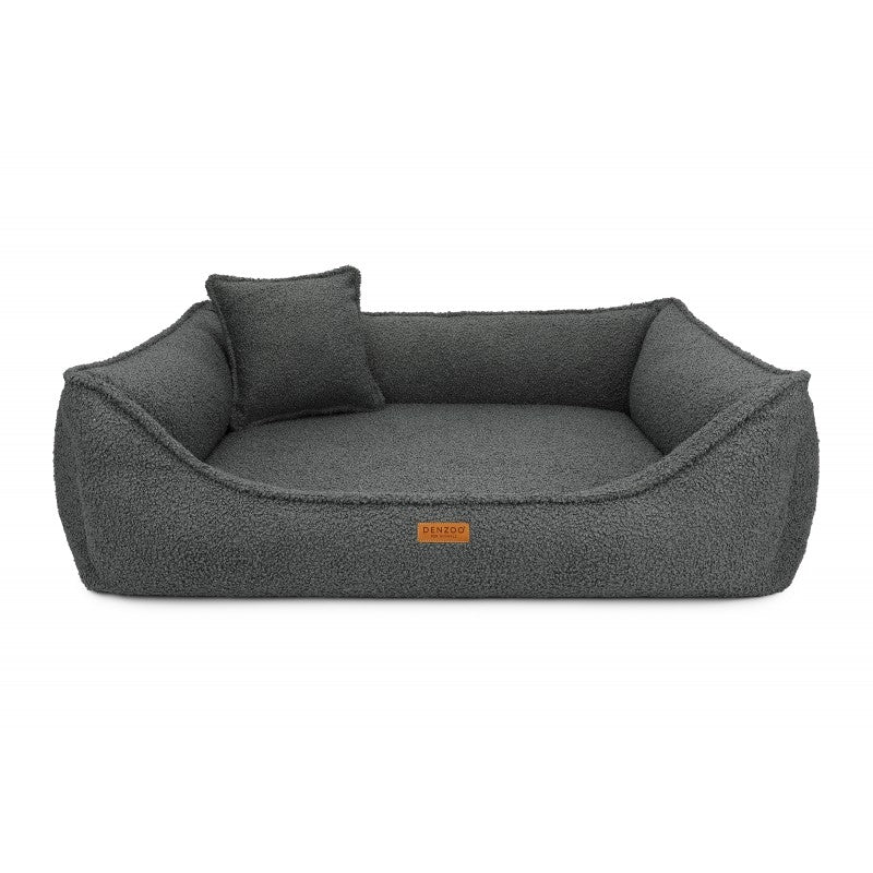 Orthopedic Dog Bed "BELLUNO" Dark Grey