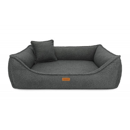 Orthopedic Dog Bed "BELLUNO" Dark Grey