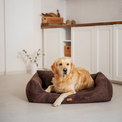 Orthopedic Dog Bed "RIMINI" Brown