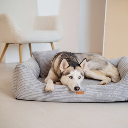 Orthopedic Dog Bed "RIMINI" Grey