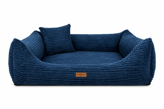 Orthopedic Dog Bed "RIMINI" navy Blue