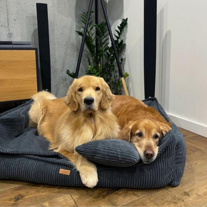 Orthopedic Dog Bed "MILANO" Dark Grey - Dog beds - Sissys Pet Place