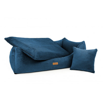 Orthopedic Dog Bed "RIMINI" navy Blue