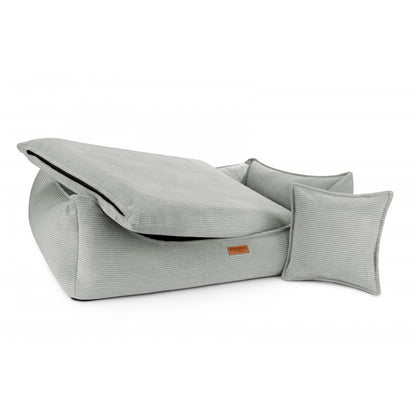 Orthopedic Dog Bed "TORINO" Grey - Dog beds - Sissys Pet Place