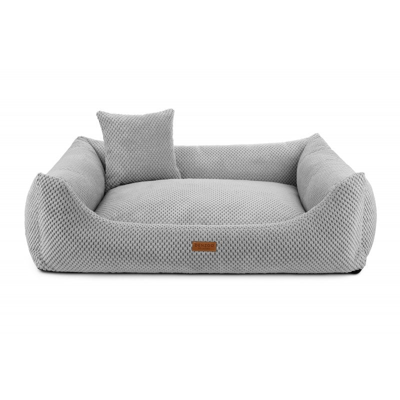 Orthopedic Dog Bed "PRATO" Grey - Dog beds - Sissys Pet Place - Grey - Prato XXL (120 X 90 cm)
