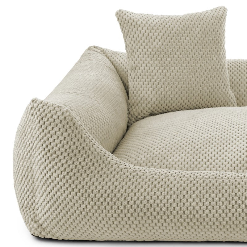 Orthopedic Dog Bed "PRATO" Beige - Dog beds - Sissys Pet Place